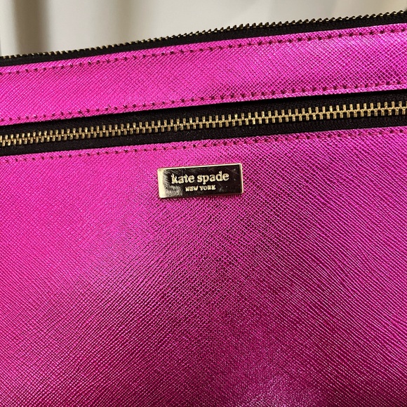 Kate Spade Hot Pink wristlet - Picture 2 of 3